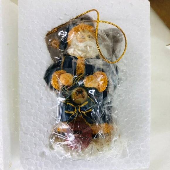 VTG 2001 The Memory‎ Company Golden State Warriors Santa Christmas Ornament - Picture 5 of 7